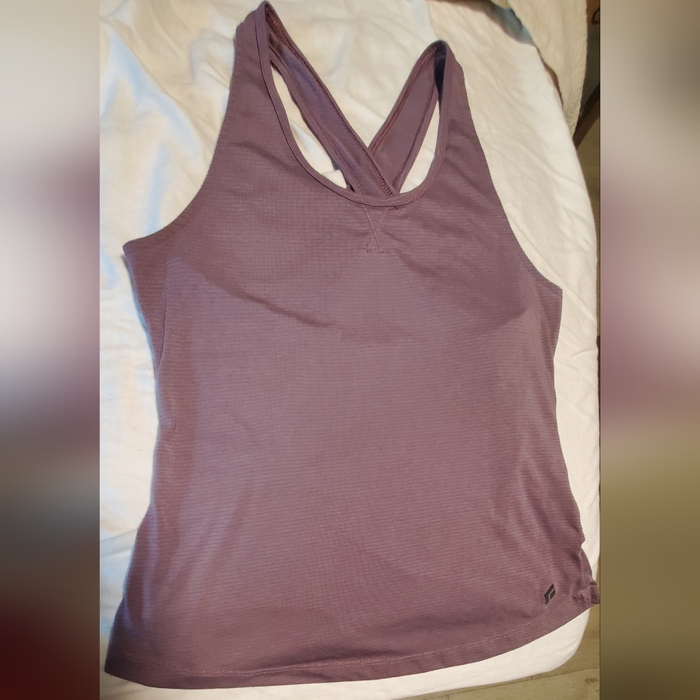 Black Diamond Mauve-Purple Tank Top